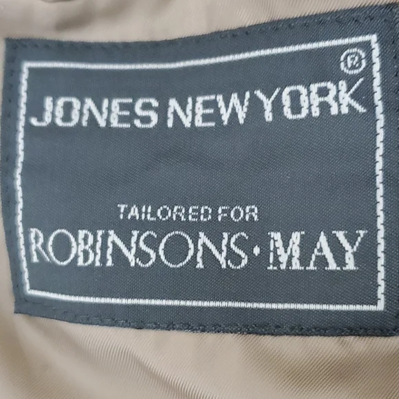 Jones NY Silk Sharkskin Sportcoat